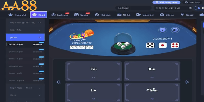 Hướng dẫn tham gia xổ số 3 miền cùng aa88